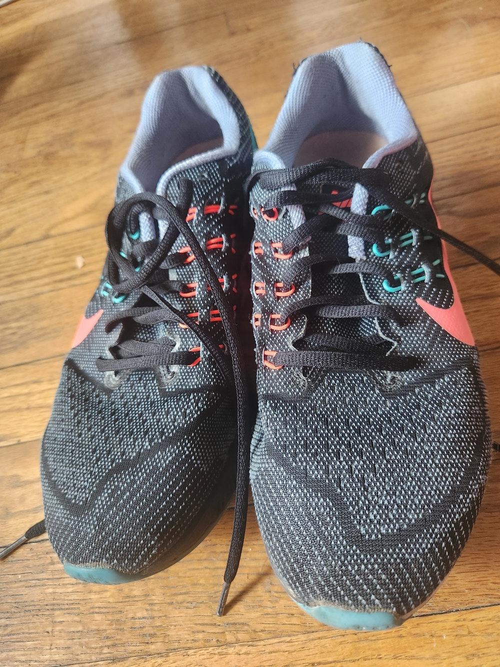 Women’s Nike Structure Running Shoes Coral/Teal Accent